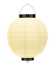 9号丸型提灯 ベージュ