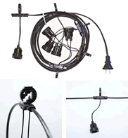 提灯用ソケットコード